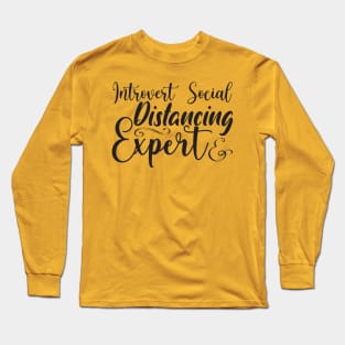 Social Distancing Long Sleeve T-Shirt